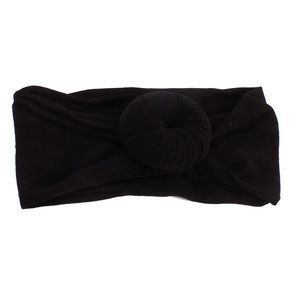 Accessories - Black Turban Baby Headband Accessories - Black Turban Baby Headband